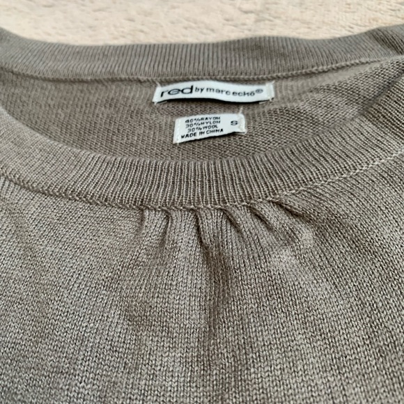 Red by Marc Ecko Sweater Midi Dress with Eyelet/CutOut Details - Picture 8 of 12